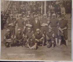Team picture of 1915 Sebastopol Champion baseball team