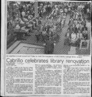 Cabrillo celebrates library renovation