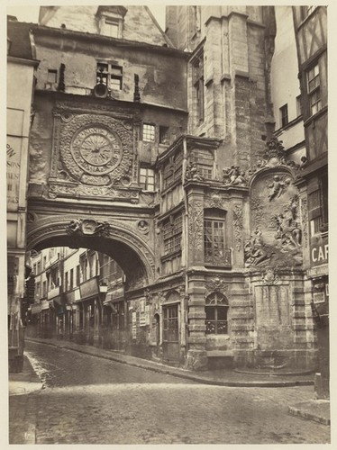 The Great Clock built 1527 - Rouen Nov 4, 1865