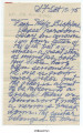 Letter from Eugenie Ferrer Lord to Mrs. Bickford, 12 October 1945