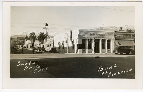 Santa Paula, Calif., Bank of America