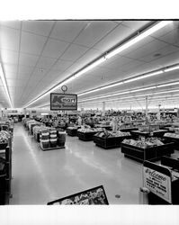 Interior view of K-mart Discount Department Store