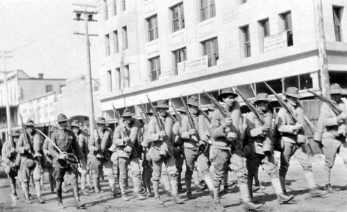 Military Troops in Chico