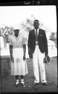 Antonio Matsinye and Alda Macuacua, Mozambique, ca. 1933-1939