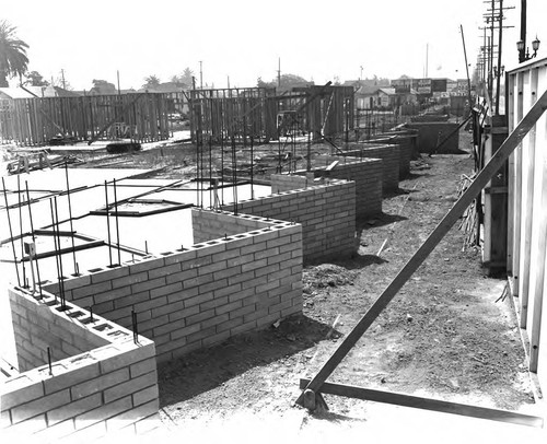 Construction, Los Angeles, 1949