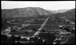 Birdseye view of Tujunga, 1920