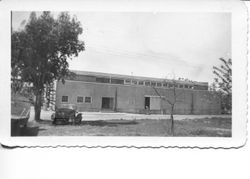 New stucco building at O. A. Hallberg & Sons at Graton and Bowen Roads in Graton, 1941
