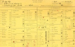 WPA household census for 2503 MICHIGAN, Los Angeles