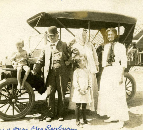 George Reyburn and family, Garden Grove