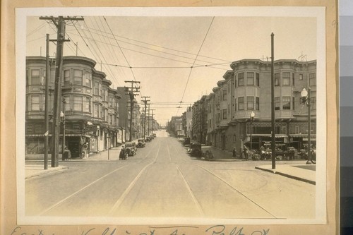 East on Vallejo St. from Polk St. Aug. 1928