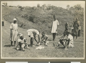 Patients from the Leprosarium, Chogoria, Kenya, ca.1936