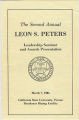 Second Annual Leon S. Peters Leadership Seminar and Awards Presentation