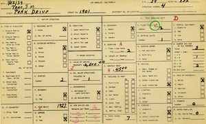 WPA household census for 1901 PARK, Los Angeles