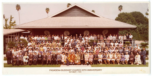 Pasadena Buddhist Church 20th anniversary