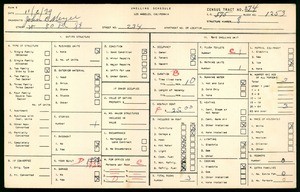 WPA household census for 234 West 80th Street, Los Angeles County