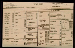 WPA household census for 4975 WADSWORTH AVE, Los Angeles County
