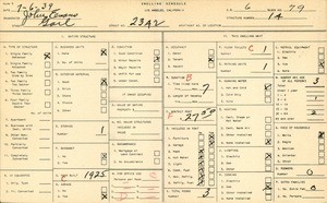WPA household census for 2342 GAIL, Los Angeles