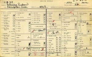WPA household census for 4313 COMPTON, Los Angeles