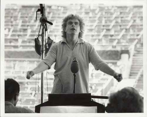 Photograph of Simon Rattle, Conductor