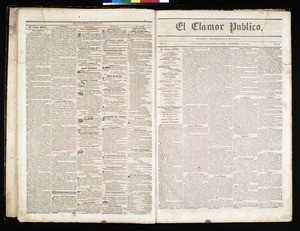 El Clamor Publico, vol. II, no. 19, Noviembre 1 de 1856