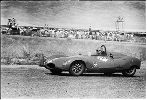 Autos--Palm Springs sport car races, 1958