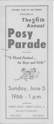 26th Annual Posy Parade, June 5, 1966