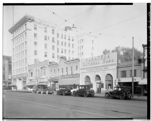 Pasadena National Bank, 249 East Colorado, Pasadena. 1927