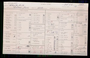 WPA household census for 2049 COTNER, Los Angeles