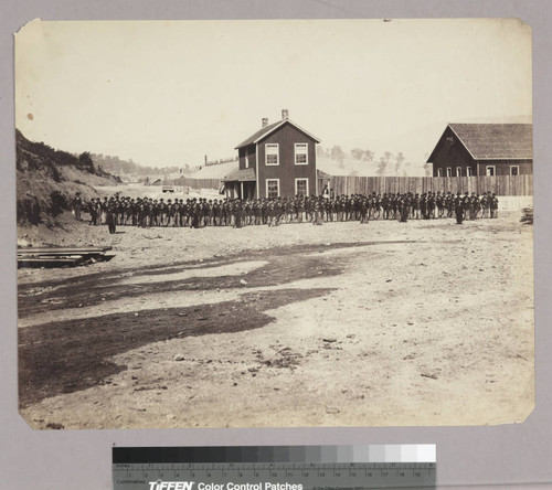 Infantry Company in Formation, Chattanooga Navy Yard