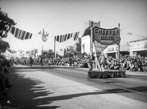 "Chaffey Band", 52nd Annual Tournament of Roses, 1941