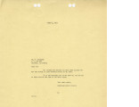 Letter from [John Victor Carson], Dominguez Estate Company to Mr. H. Matsumoto, March 4, 1940