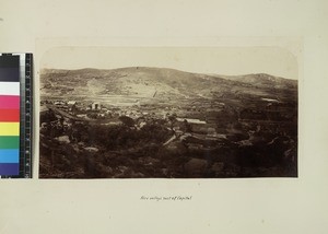 View of agricultural land surrounding Antananarivo, Madagascar, ca. 1865-1885