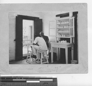 The Mission dispensary at Dongan, China, 1933