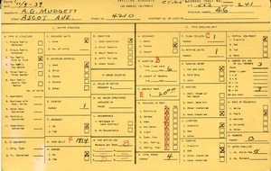 WPA household census for 4210 ASCOT, Los Angeles