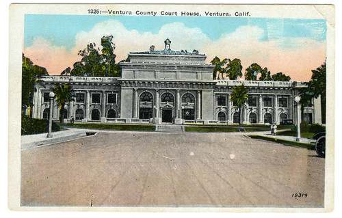 Ventura County Courthouse Postcard