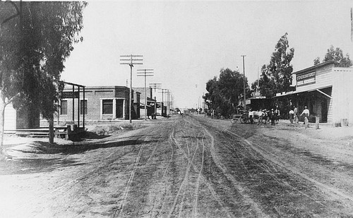 Pine Street, Exeter, Calif., 1906