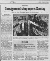 Consignment shop opens Sunday