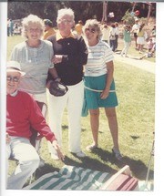 Cunningham Family at San Bruno's 75th Anniversary Celebrations, 1989