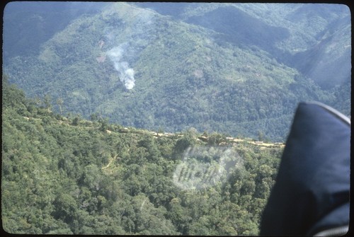 Jimi River Valley, aerial view of village