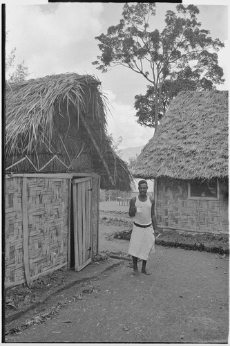 Edwin Cook's house in Kwiop: one of the Cooks' employees