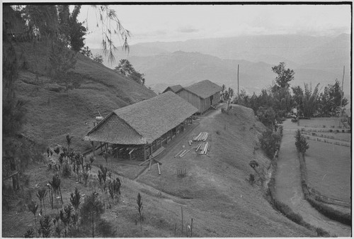 Tabibuga patrol post: saw mill and government building next to parade grounds