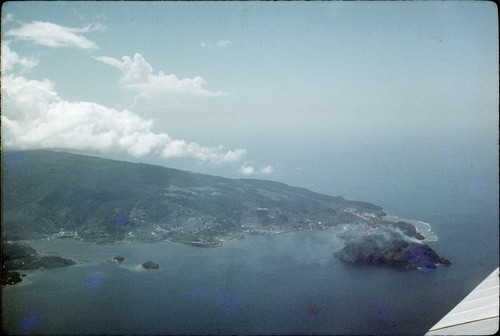 Jayapura and Humboldt Bay, Aerial view