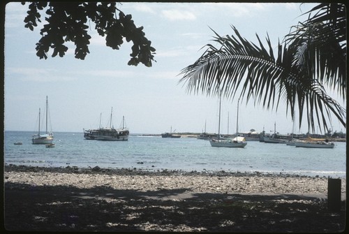 Honiara harbour, ships and boats