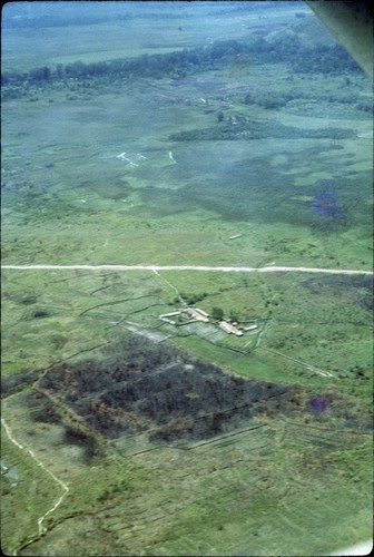 Balim Valley: Dani gardens, aerial view