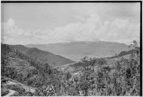 Bismarck Range, road