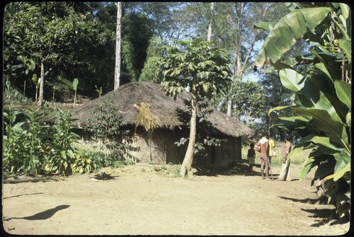 Dikai's house and garden