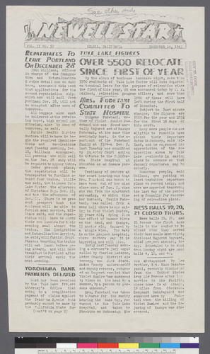 Vol. II, No. 50, pp. 1-2 (12-14-45)