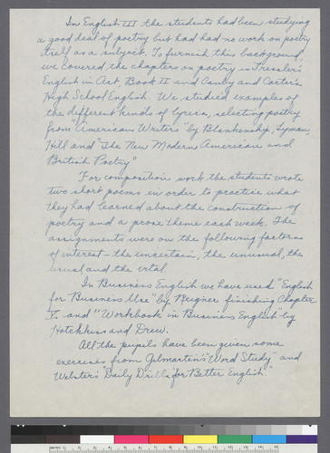 Simkins, Inez C. English (8-30-45) [handwritten; 5 l.]