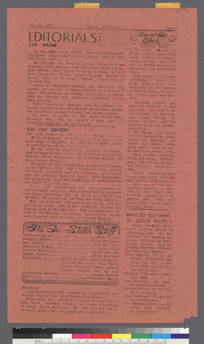 The Tri-Stater Weekly, Vol. I, No. 21 (6-11-43)