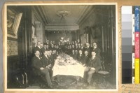 Banquet given to Geo. Birdsall on his promotion from Lieutenant of Police to Capt. of Police, San Francisco Police Dept